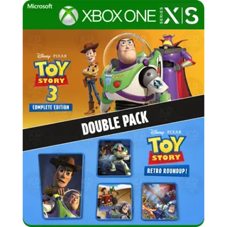Disney/Pixar Toy Story: Retro Roundup! + Toy Story 3 Complete Edition Double Pack Xbox - Game Account