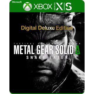 Metal Gear Solid Delta: Snake Eater Deluxe Xbox Series XS Game Account