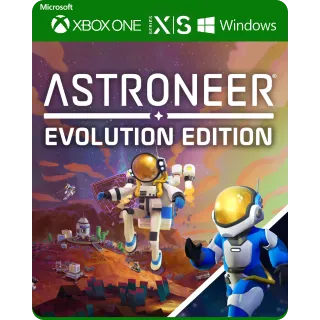 Astroneer: Evolution Edition Xbox One Series XS PC Windows Game Account