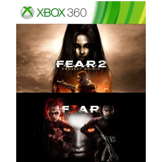 F.E.A.R. 2 + F.E.A.R. 3 Xbox 360 Xbox One / Series XS Game Account