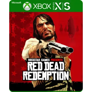 Red Dead Redemption New Version Xbox Series XS Game Account