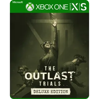 The Outlast Trials Deluxe Edition ⚡ INSTANT DELIVERY ⚡ Xbox One Series XS Game Account