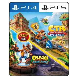 Crash Bandicoot Bundle PS4 PS5 ⚡️ 𝐈𝐍𝐒𝐓𝐀𝐍𝐓 𝐃𝐄𝐋𝐈𝐕𝐄𝐑𝐘 ⚡️ Game Account