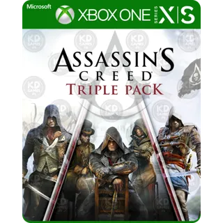 Assassin's Creed Triple Pack: Black Flag, Unity, Syndicate Xbox One / Series XS - Game Account