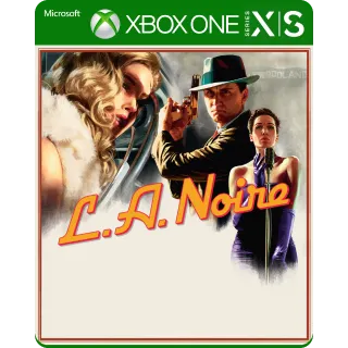 L.A. Noire Xbox One Xbox Series Game Account