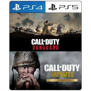 Call of Duty: Vanguard + Call of Duty WWII Gold Edition (PS4) - Game Account