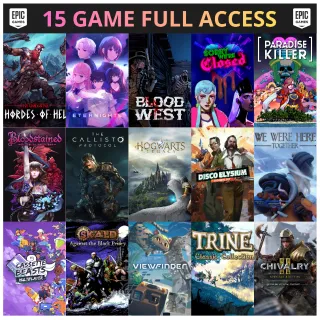 Epic Games 15 Games PC | Game Account ⚡️ 𝐈𝐍𝐒𝐓𝐀𝐍𝐓 𝐃𝐄𝐋𝐈𝐕𝐄𝐑𝐘 ⚡️