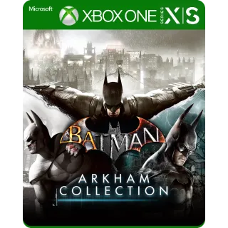 Batman: Arkham Collection Xbox One Series XS ⚡ INSTANT DELIVERY ⚡ Game Account