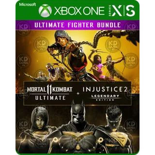 Mortal Kombat 11 Ultimate + Injustice 2 Leg. Edition Bundle - Game Account