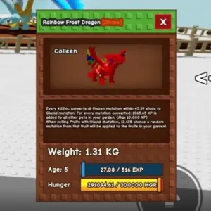 Rainbow Frost Dragon