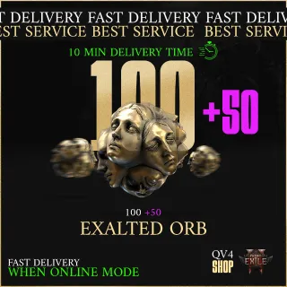 x150 Exalted orb | 10 minutes delivery time - Best service 