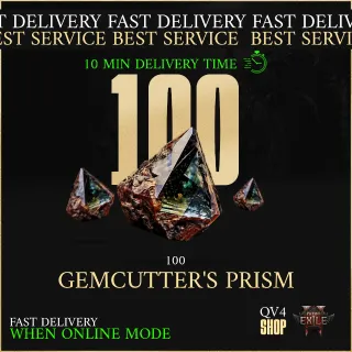 Gemcutter's Prism 100x | BEST SERVICE - 10Minutes when online