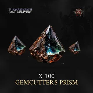 Gemcutter's Prism | x 100 | POE2