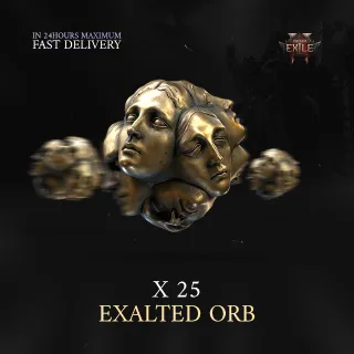 EXALTED ORBS | x 25 | POE2