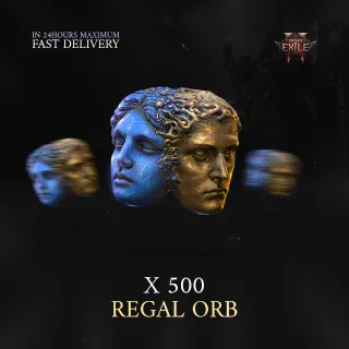 REGAL ORBS | x 500 | POE2 