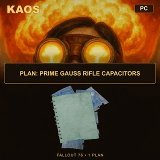 Plan: Prime Gauss Rifle Capacitors | PC