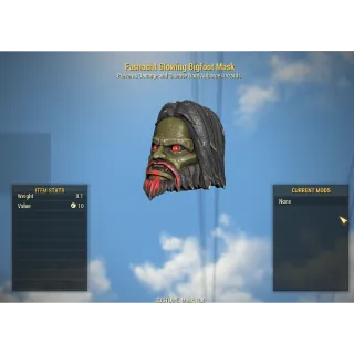 [PC] Fasnacht Glowing Bigfoot Mask [Fasnacht 2025 rare reward]