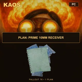 Plan: Prime 10mm Receiver | PC