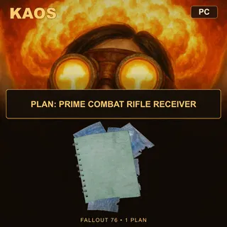 Plan: Prime Combat Rifle Receiver | PC