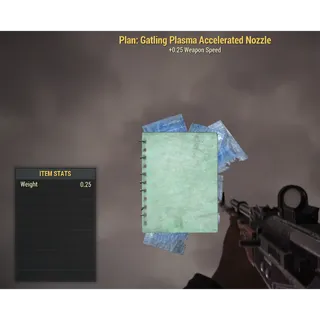 Plan: Gatling Plasma Accelerated Nozzle