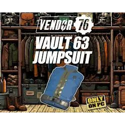 Vault 63 jumpsuit rare 