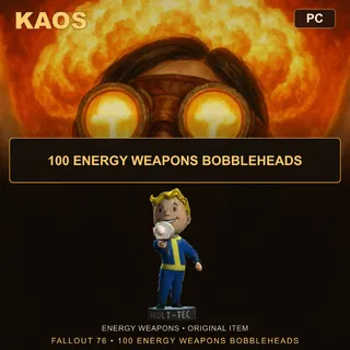 100 Energy Weapons Bobbleheads | PC