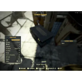 Combat shotgun  invisible 