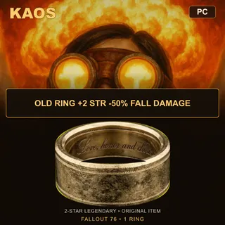 Old Ring +2 STR -50% Fall Damage | PC