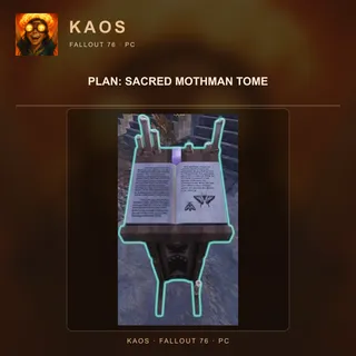 Plan: Sacred Mothman Tome 