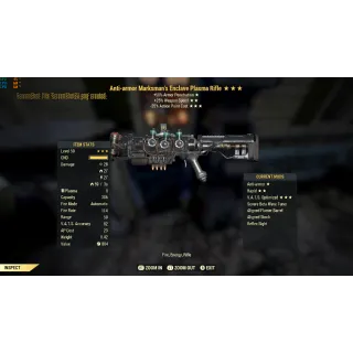 Enclave aa 25 25 vats level 50 legacy aligned stock