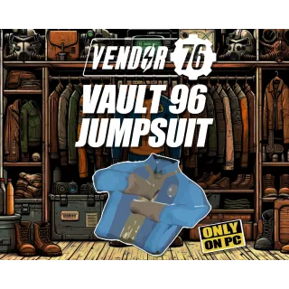 Vault 96 Jumpsuit rare dev room