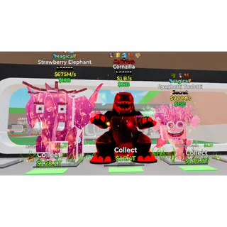 fortnite steal the brainrot    cornzilla 1B darkness 5 traits  strawberry elephant 675 ms  spaguetti tualetti