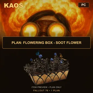 Plan: Flowering Box - Soot Flower | PC