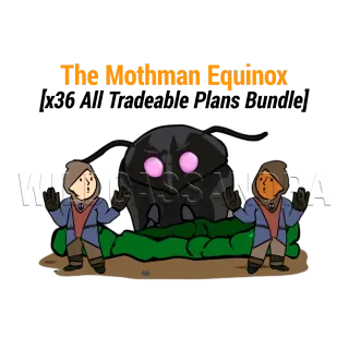 [ The Mothman Equinox ] x36 All Plans Bundle (Sacred Mothman Tome・