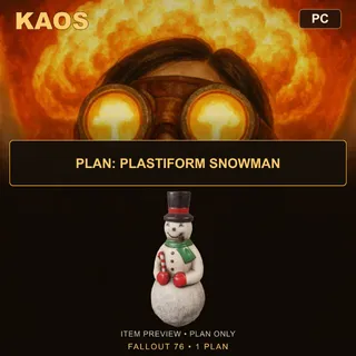 Plan: Plastiform Snowman | PC