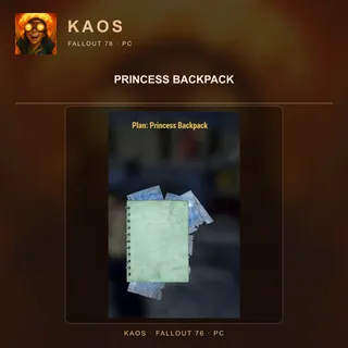 Princess backpack