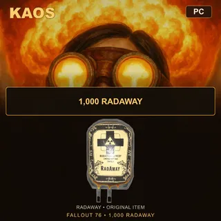 1,000 RadAway | PC