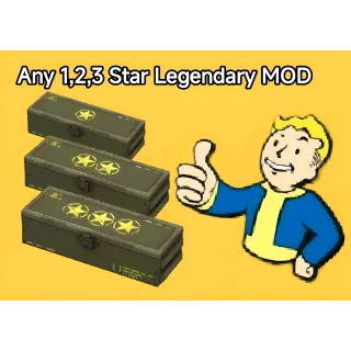 ANY 1 ,2 , 3 star Legendary mods [at your choice in description]