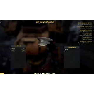 Dirty Enclave Officer Hat dev room