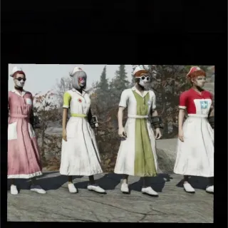 asylum uniform x4