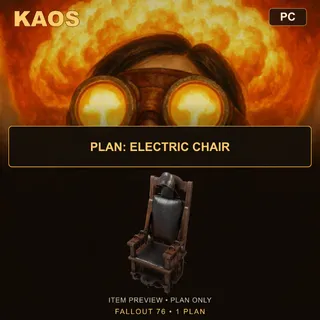 Plan: Electric Chair | PC