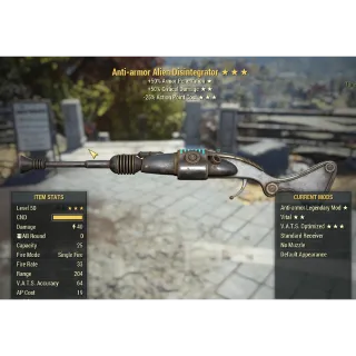 Anti-Armor 50% Crit Damge 25% Vat Le