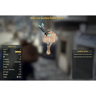 Nuka-Cola Quantum Paddle Ball