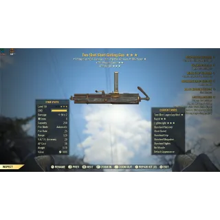 gatling gun two shot 25 90