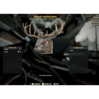 FASNACHT JACKALOPE MASK