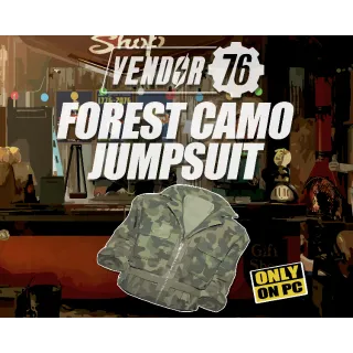 forest camo jumpsuit