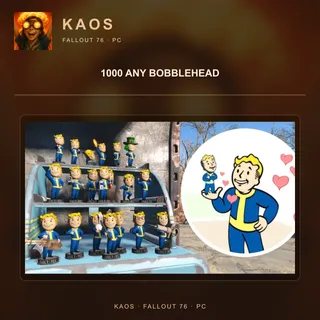 1000 any Bobblehead 