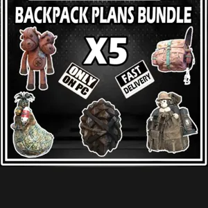 backpack plans bundle x5