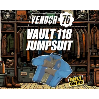 Vault 118 jumpsuit 