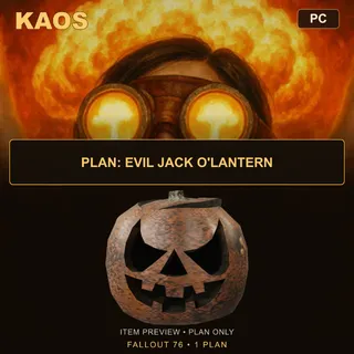 Plan: Evil Jack O'Lantern | PC